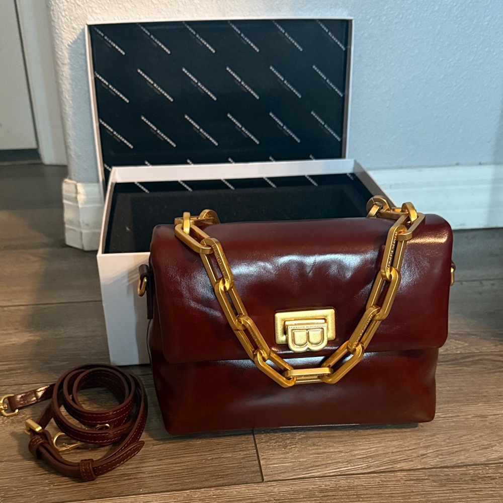 Brandon Blackwood Yuta Bag - Brown Oil Leather